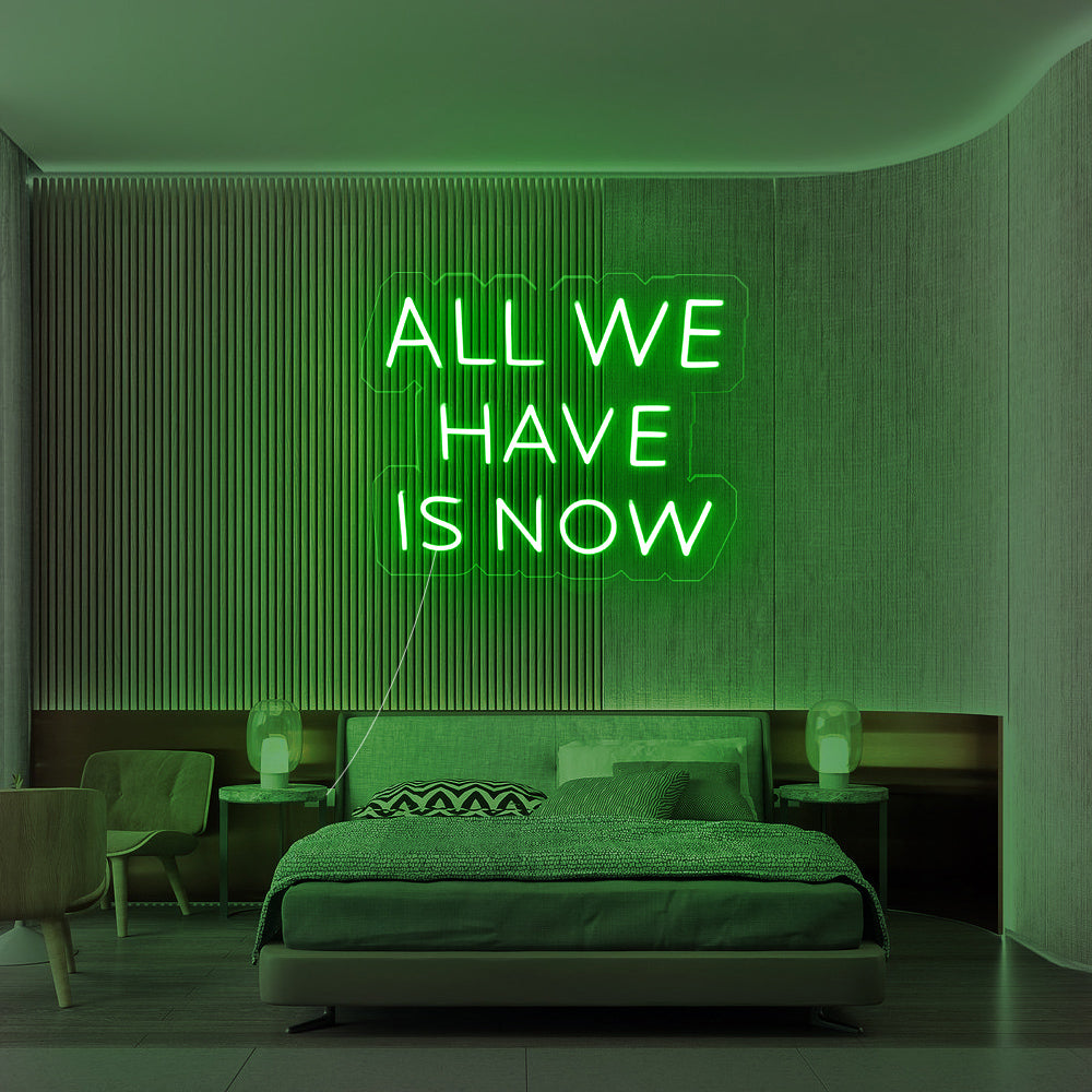 All we have is now