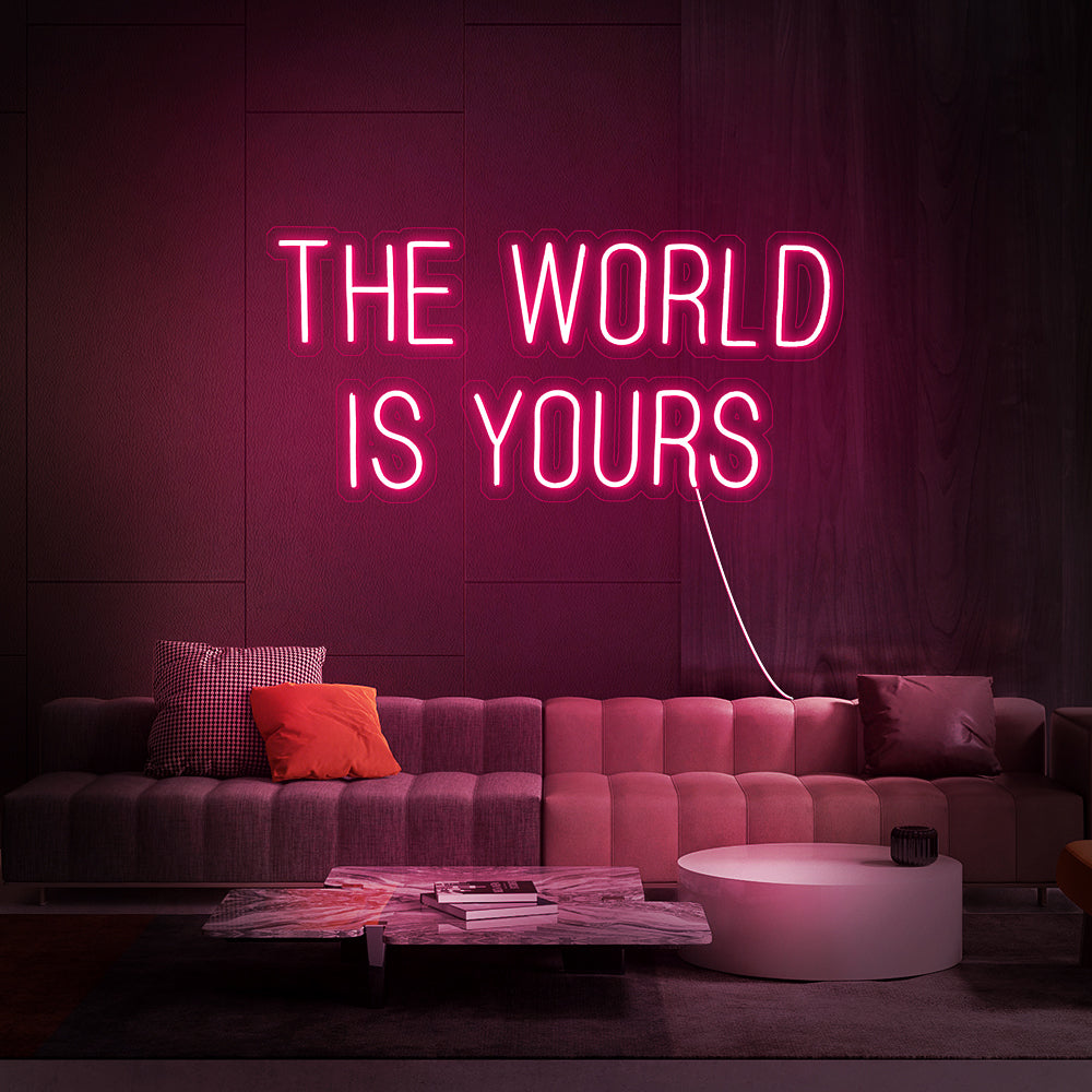 THE WORLD IS YOURS