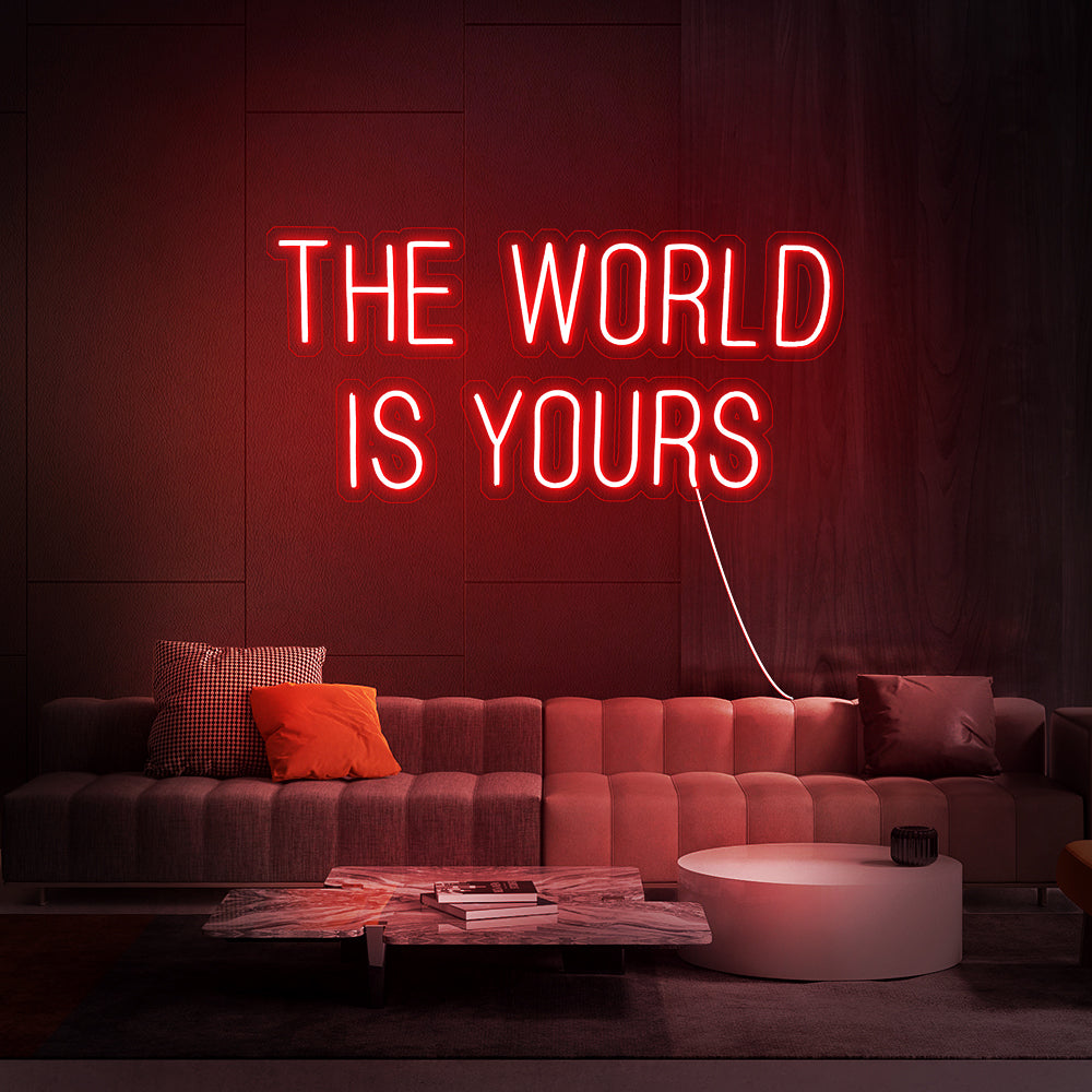THE WORLD IS YOURS
