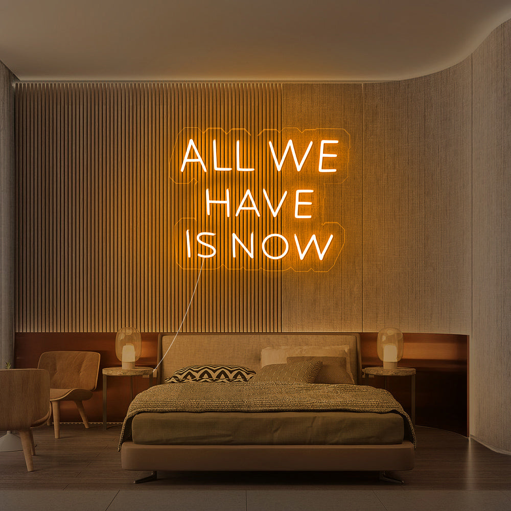 All we have is now