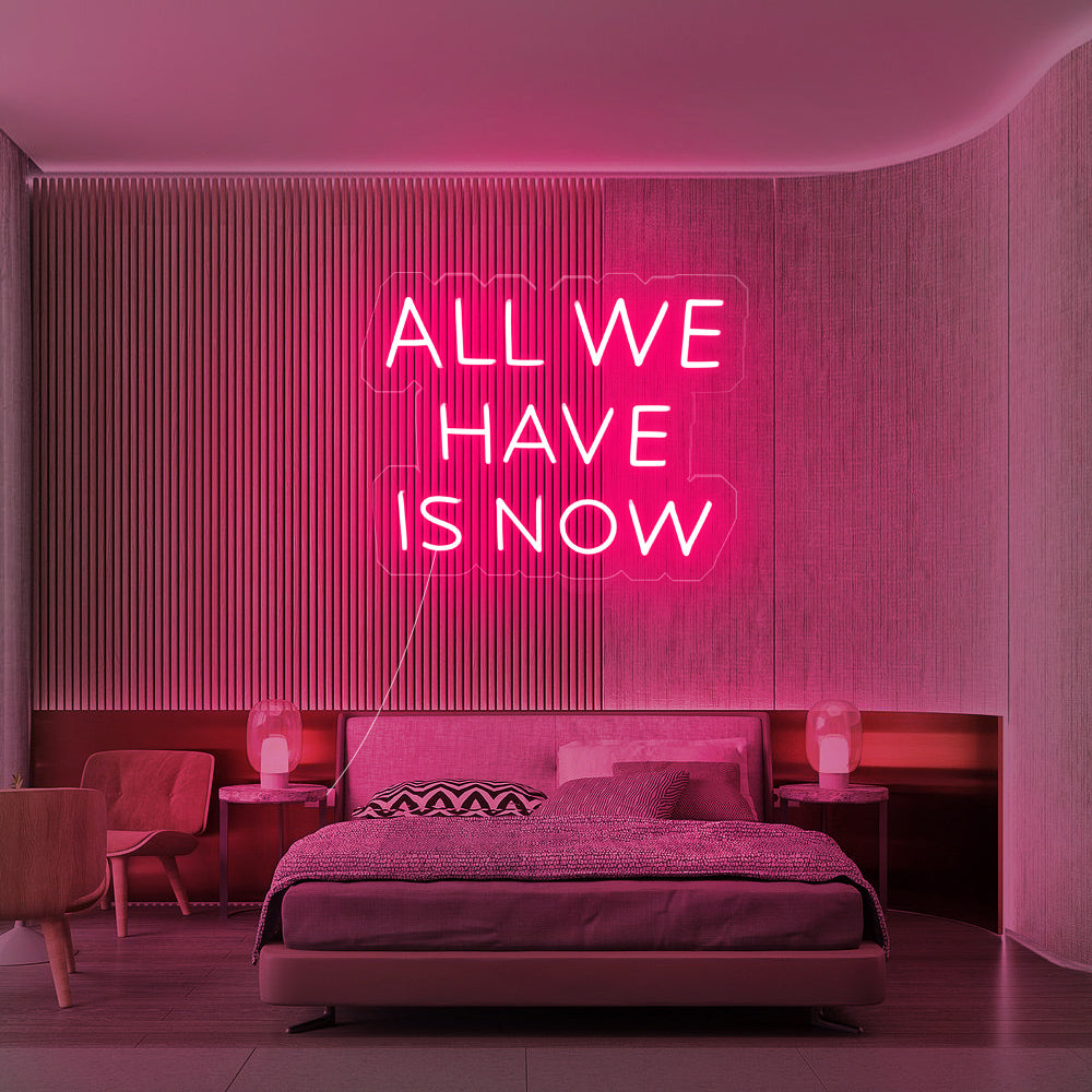 All we have is now