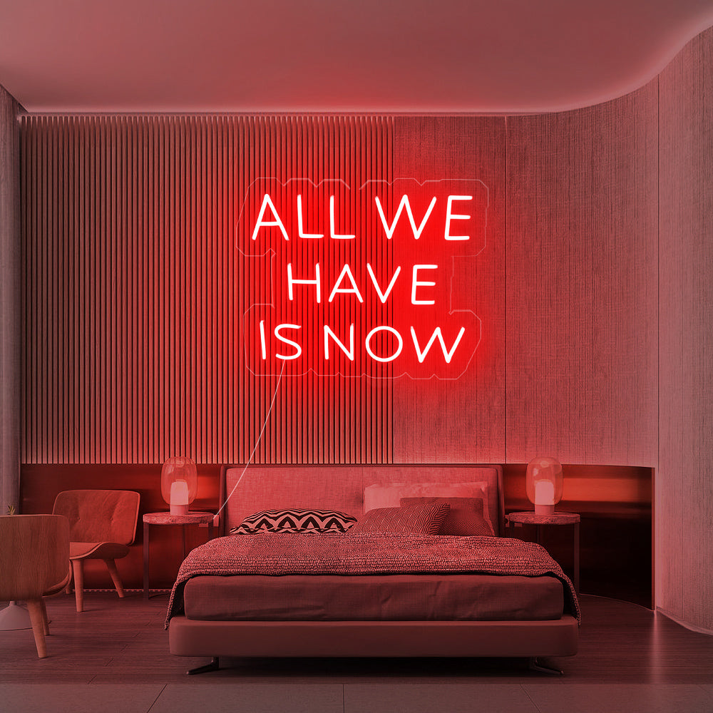 All we have is now