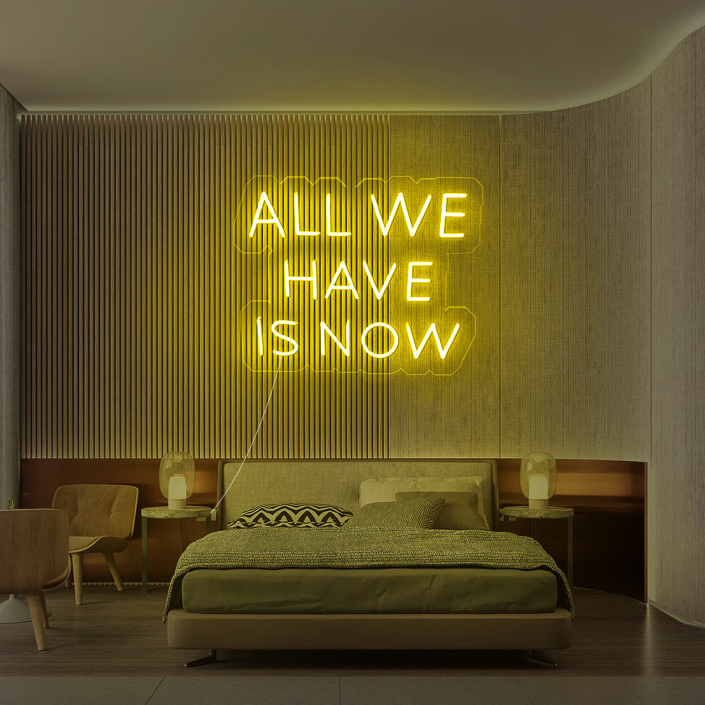 All we have is now