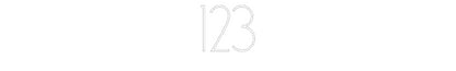 Dein personalisiertes Neon Schild 123